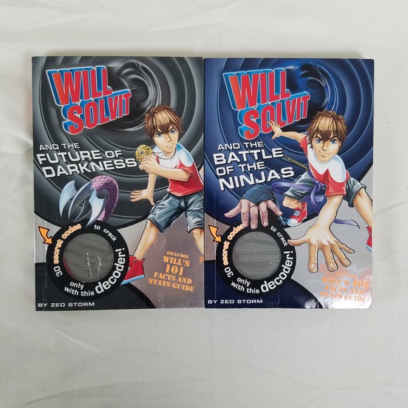 Will Solvit Manga Lot Volumes 8‎ & 9 Zed Storm English Used Graphic Novel Comic - Picture 1 of 16